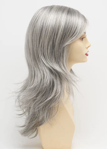 Perruque bleu clair